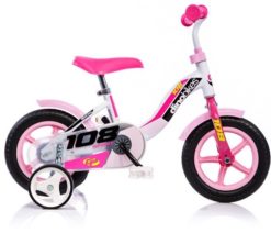 DINO Bikes - Detský bicykel 10" 108LG - ružový 2017
