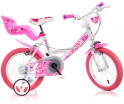 DINO Bikes - Detský bicykel 14" 144RN - biely 2017