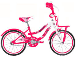 Detský bicykel Volare Lovely 20" - Red White
