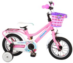 Volare - Detský bicykel pre dievčatá Brilliant 12" - ružový