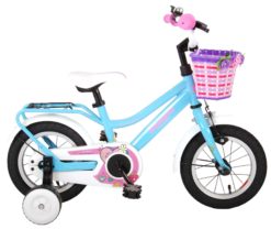 Volare - Detský bicykel pre dievčatá Brilliant 12" - modrý