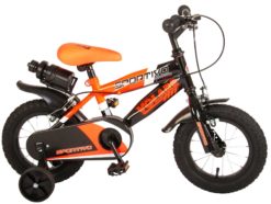Volare - Detský bicykel pre chlapcov Sportivo 12" - Neon Orange Black