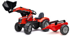 Šliapací traktor FALK Massey Ferguson S8740 - červený