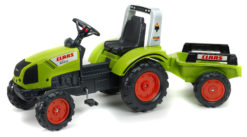 Šliapací traktor FALK 1040AB Claas Arion 430 - zelený