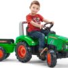 Šliapací traktor FALK 2021AB Supercharger zelený