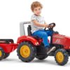 Šliapací traktor FALK 2020AB Supercharger červený