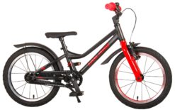 Detský bicykel Volare Blaster 16" - Black Red - Prime Collection