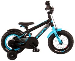 Volare - Detský bicykel Rocky 12" - Black/Blue - Prime Coll