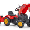 Šliapací traktor FALK 2046AB X-Tractor s vlečkou a otváracou kapotou