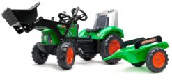 Šliapací traktor FALK 2021M Supercharger - zelený