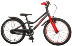 Detský bicykel Volare Blaster 18" - Black Red - Prime Collection