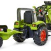 Šliapací traktor FALK 1011AM Claas Axos 330 - zelený